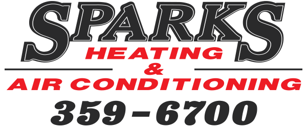Sparks Heating and Air Conditioning Logo with Phone Number 775-359-6700